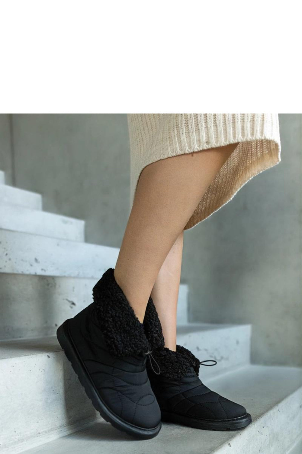 Bottes femme Solea De Neige De — noir