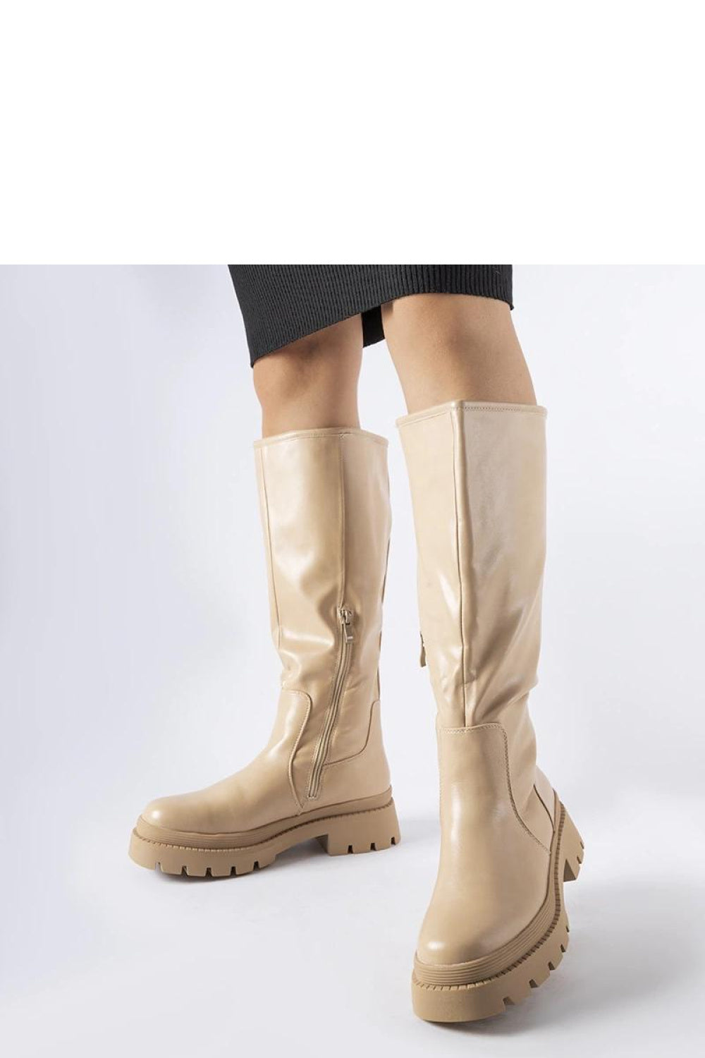 Bottes femme Solea Cuissardes Cuissardes — beige