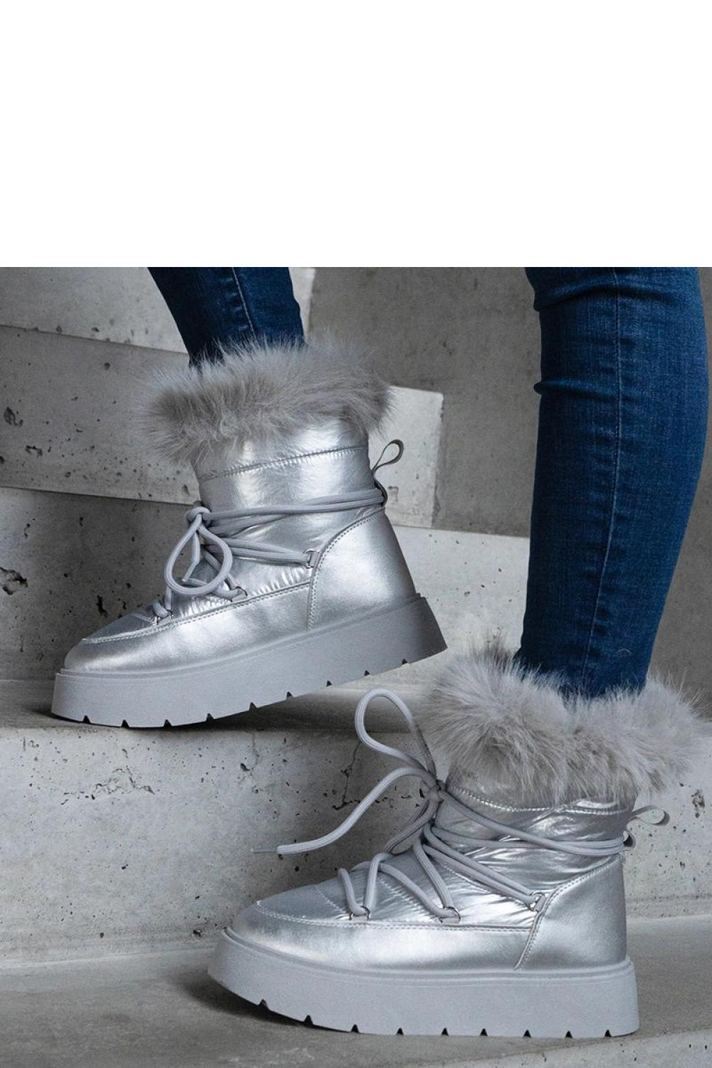 Bottes femme Solea De Neige De — gris