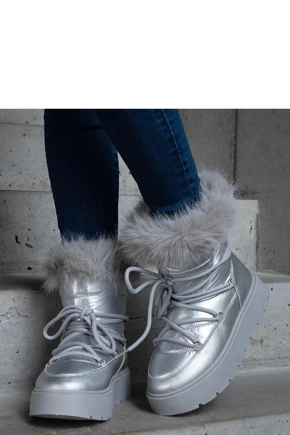 Bottes femme Solea De Neige De — gris
