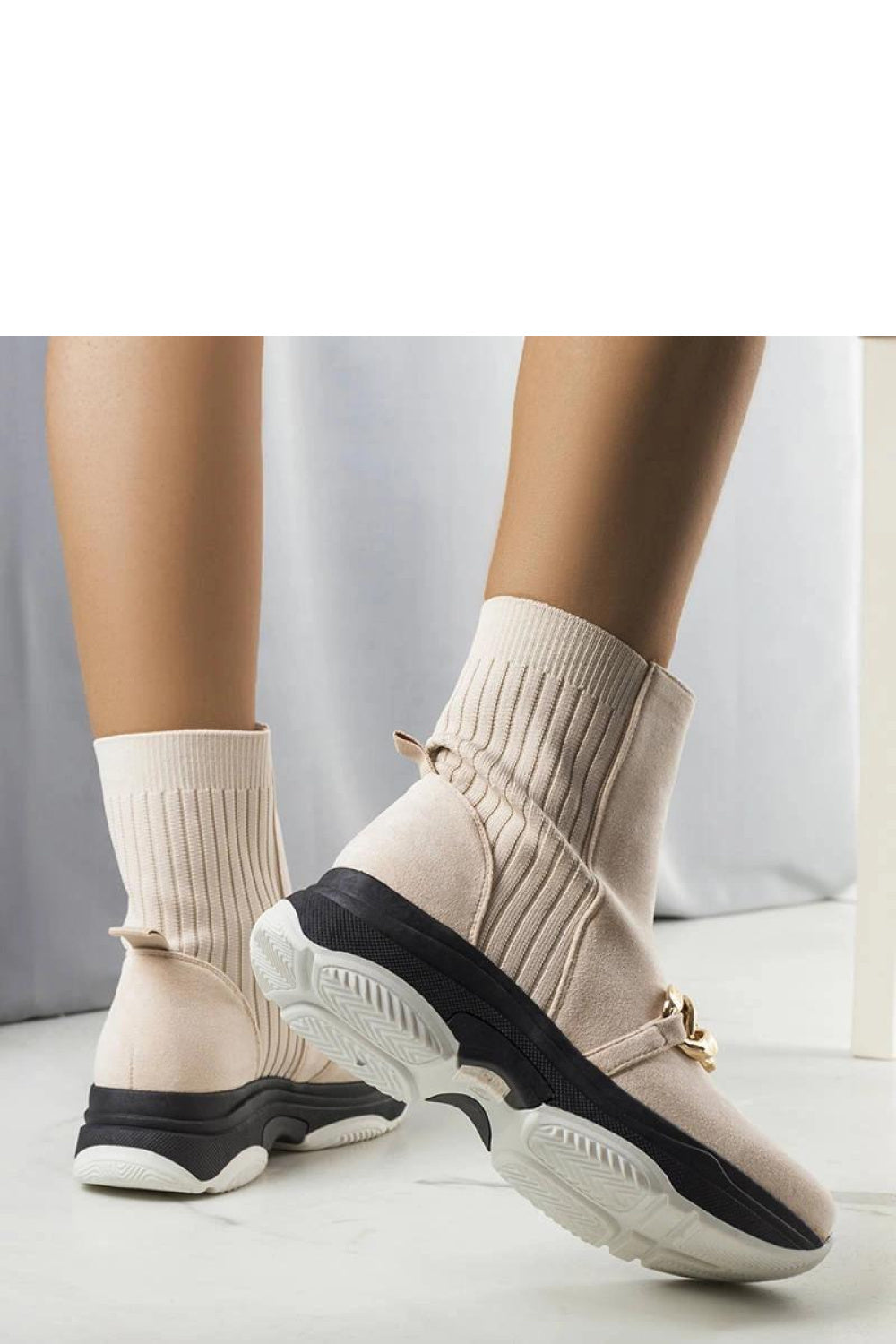 Bottes femme Solea — beige