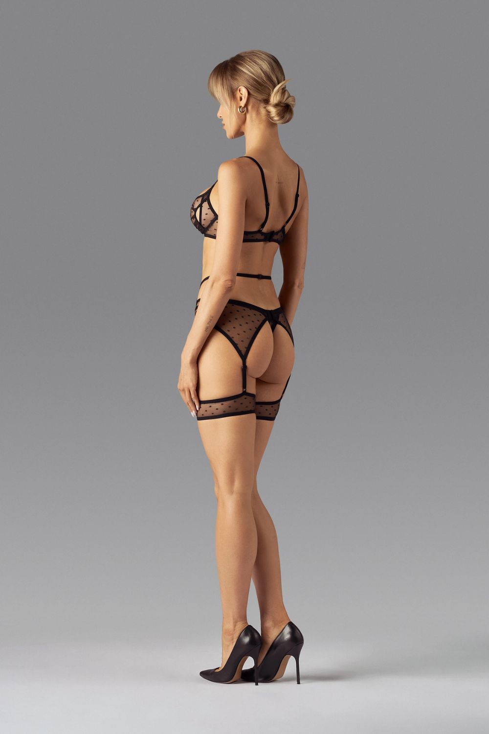 Ensemble lingerie femme Obsessive L Ensemble Sexy — noir