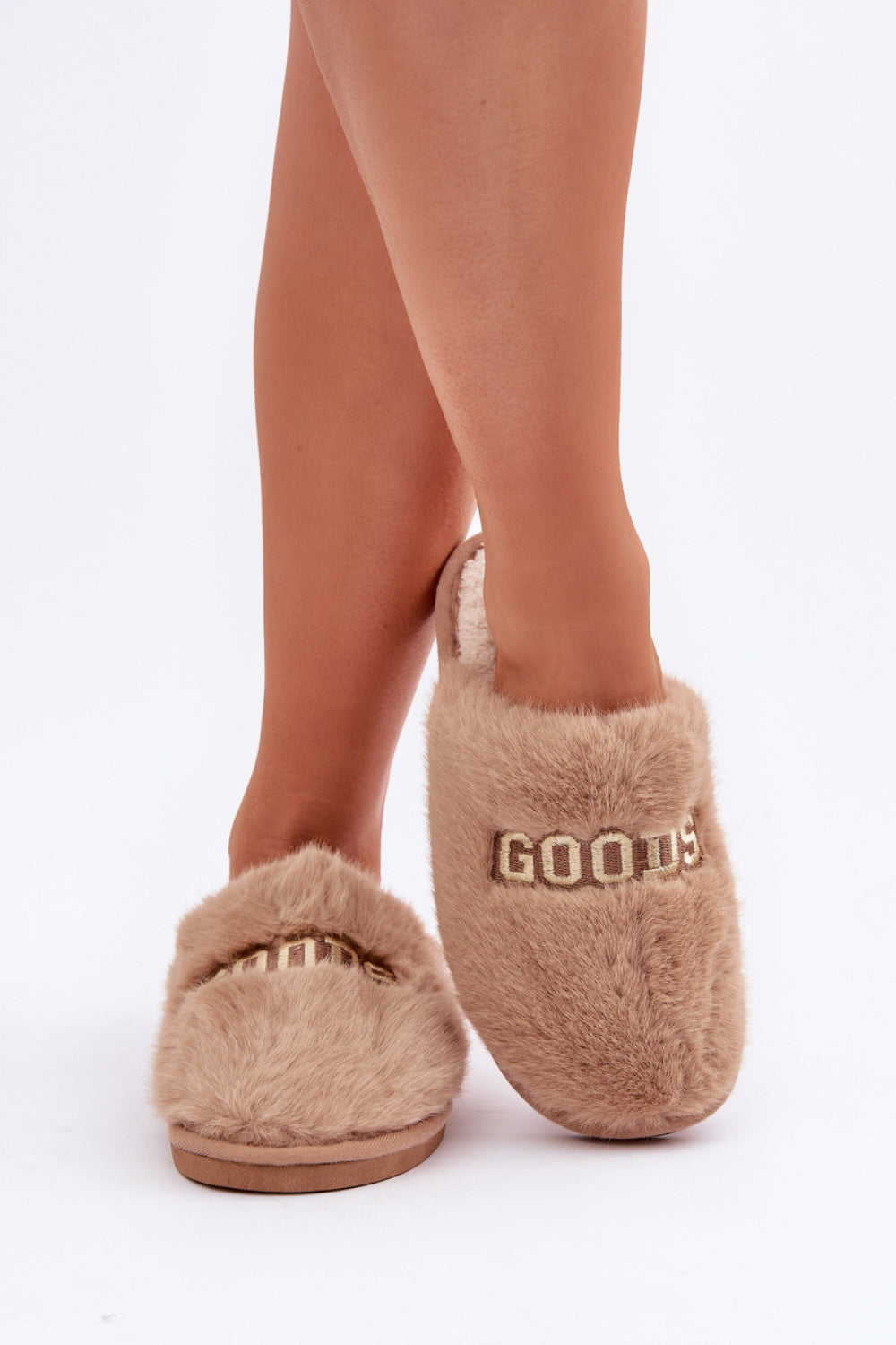 Pantalon femme Step in style Pantoufles Pantoufles — brun