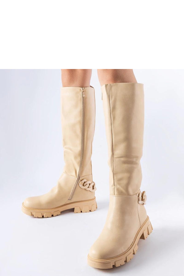 Bottes femme Solea Cuissardes Cuissardes — beige