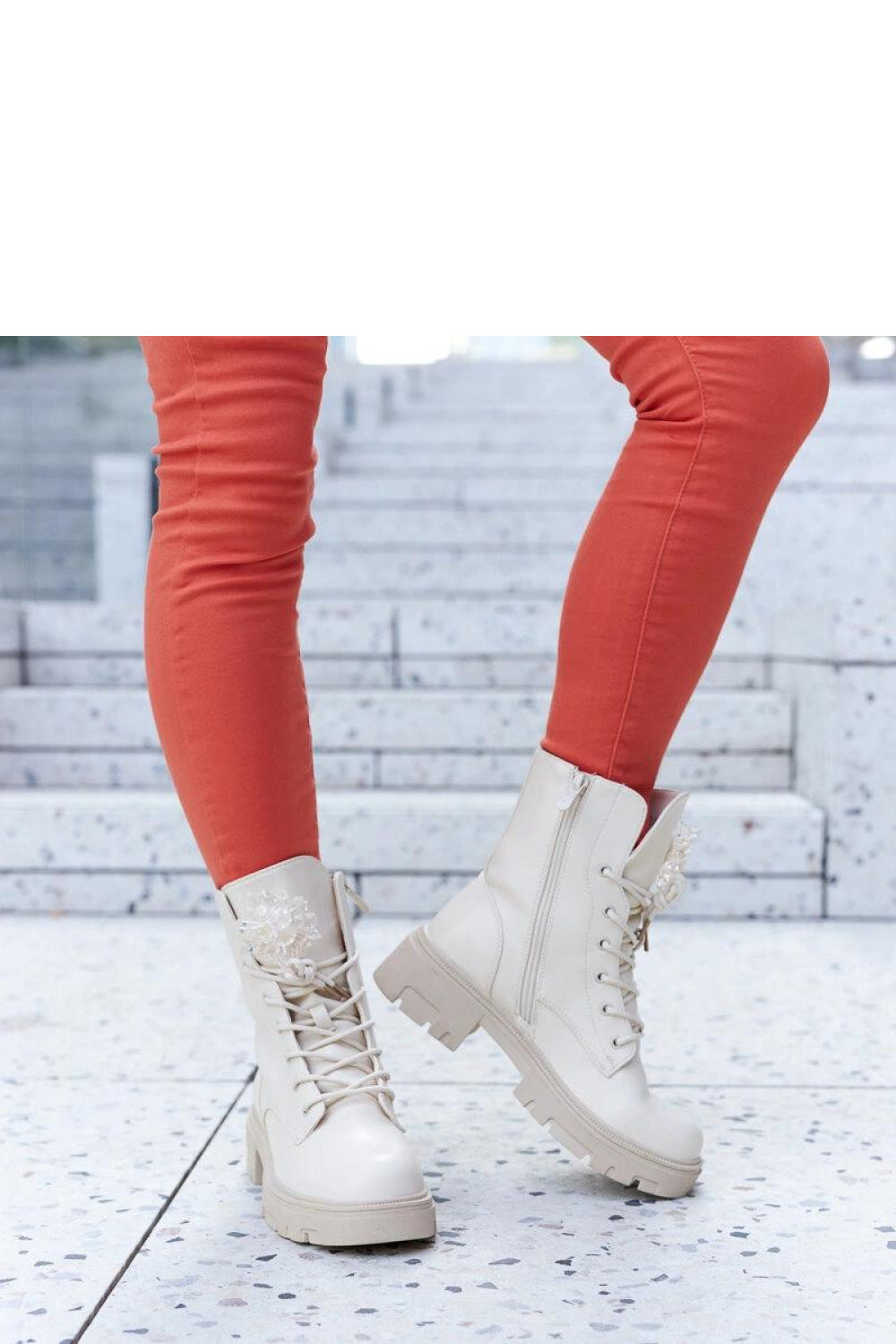Bottes femme Solea — beige