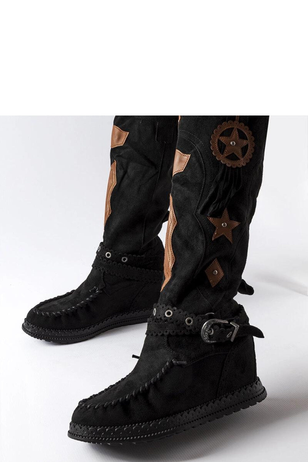 Bottes femme Solea Cothurnes Cothurnes — noir