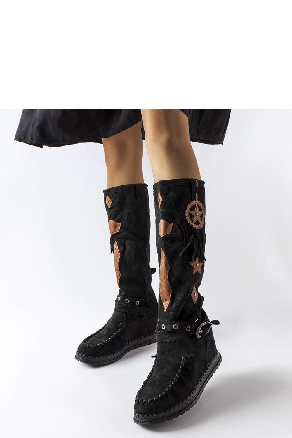 Bottes femme Solea Cothurnes Cothurnes — noir