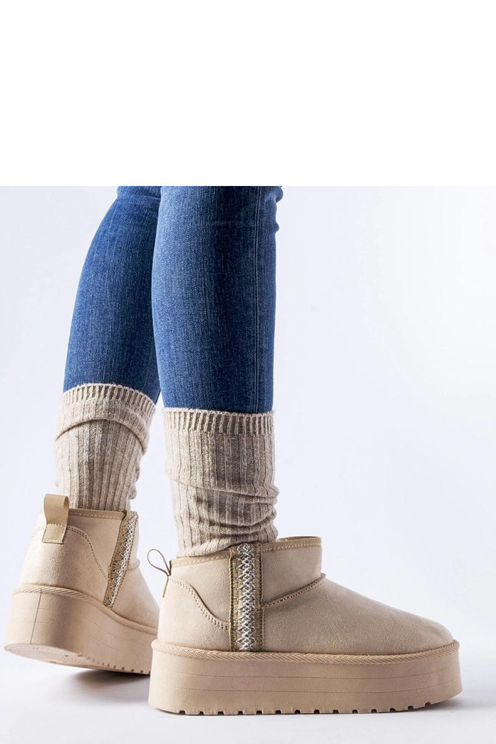 Bottes femme Solea De Neige De — beige