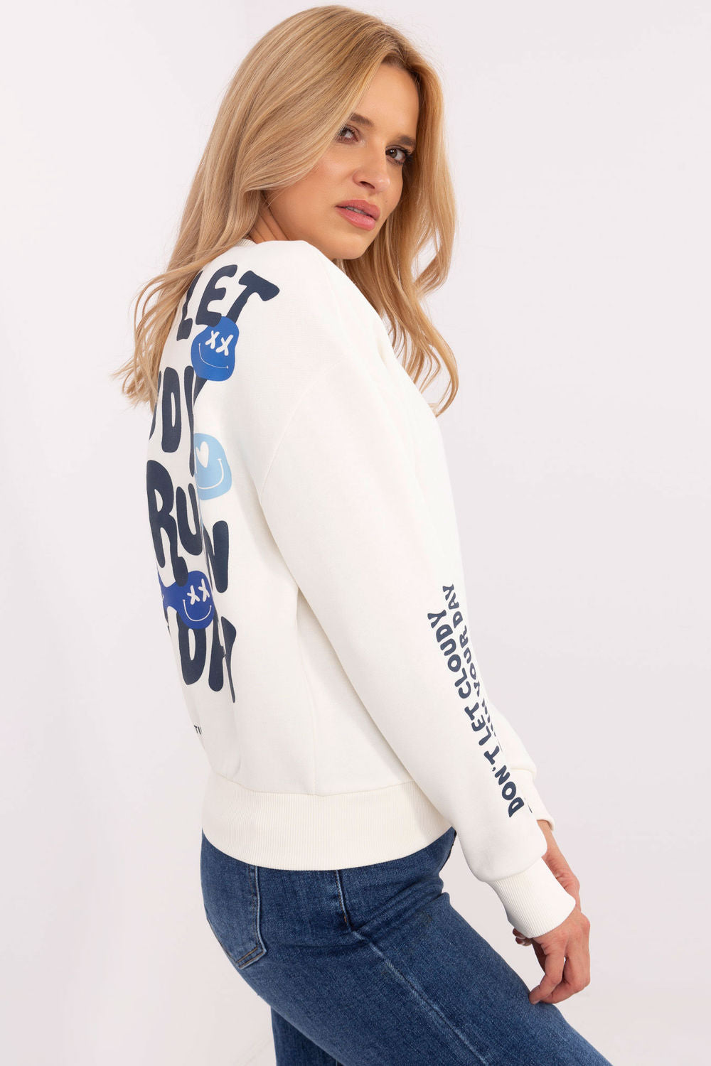 T-shirt femme Sublevel Sweatshirt Sweatshirt — blanc