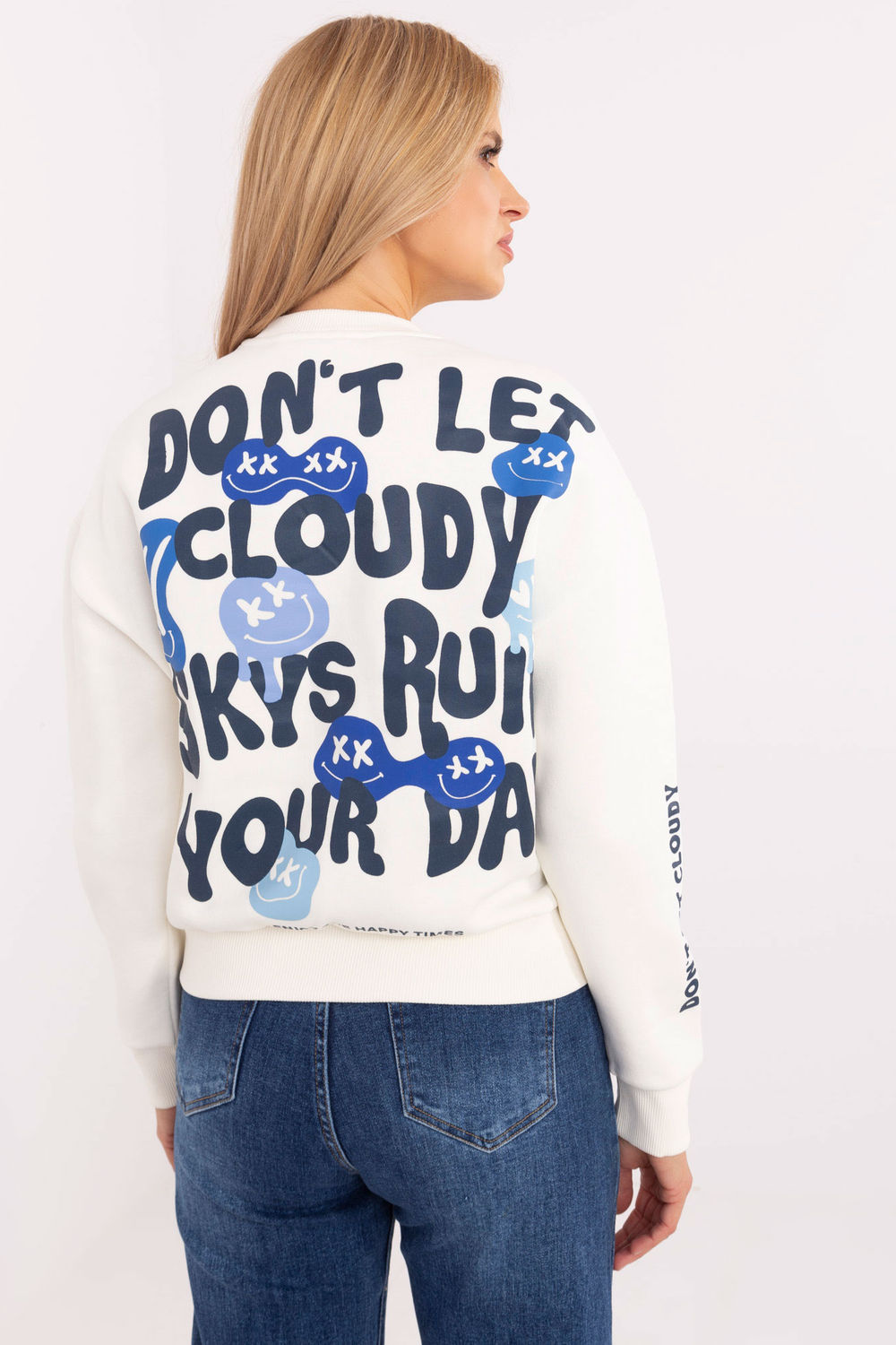 T-shirt femme Sublevel Sweatshirt Sweatshirt — blanc