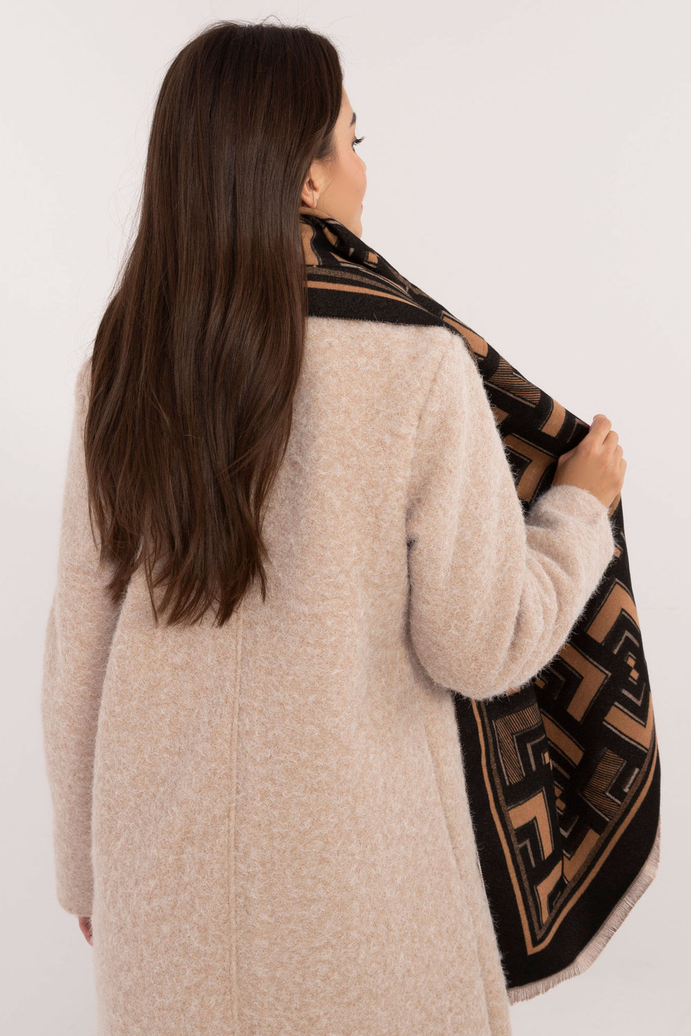 Châle femme AT — noir
