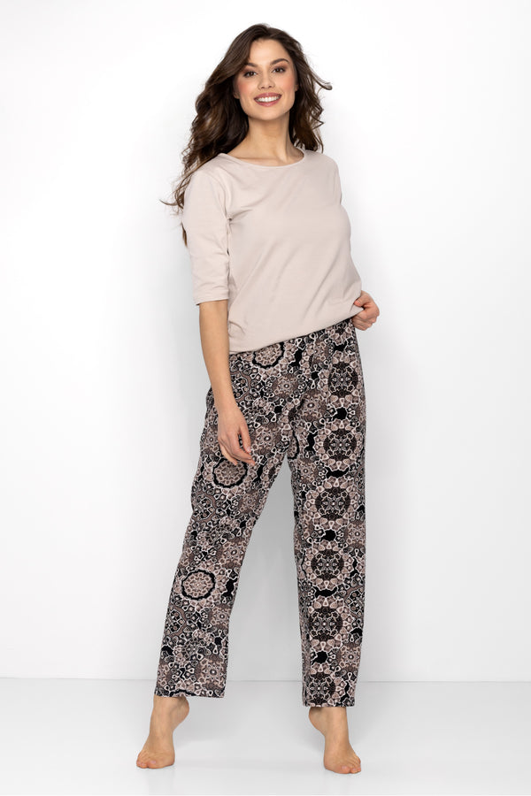 Pyjama femme Momenti Per Me — beige