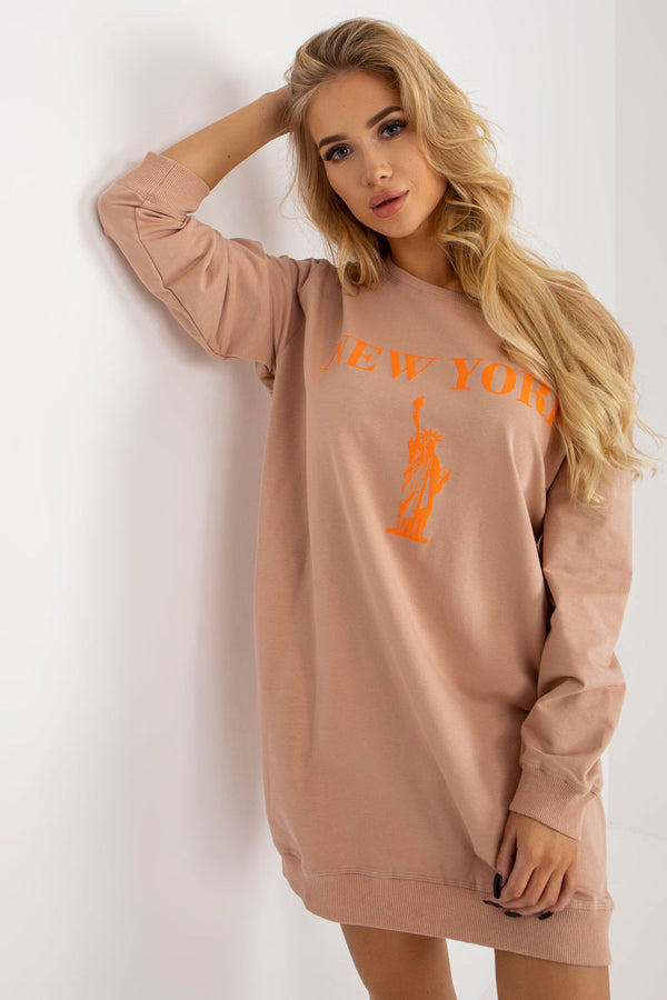 T-shirt femme Factory Price Sweatshirt Sweatshirt — beige