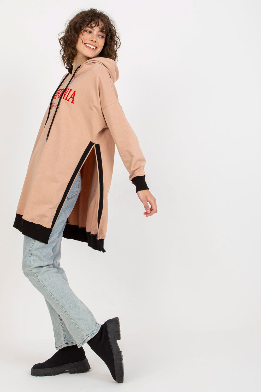 T-shirt femme Factory Price Sweatshirt Sweatshirt — beige