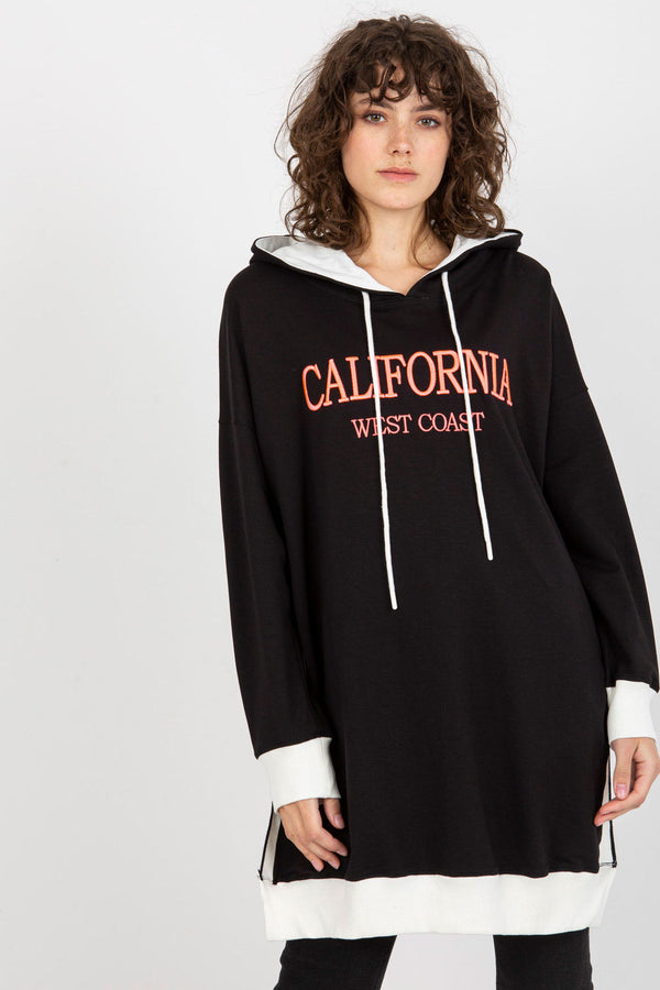 T-shirt femme Factory Price Sweatshirt Sweatshirt — noir