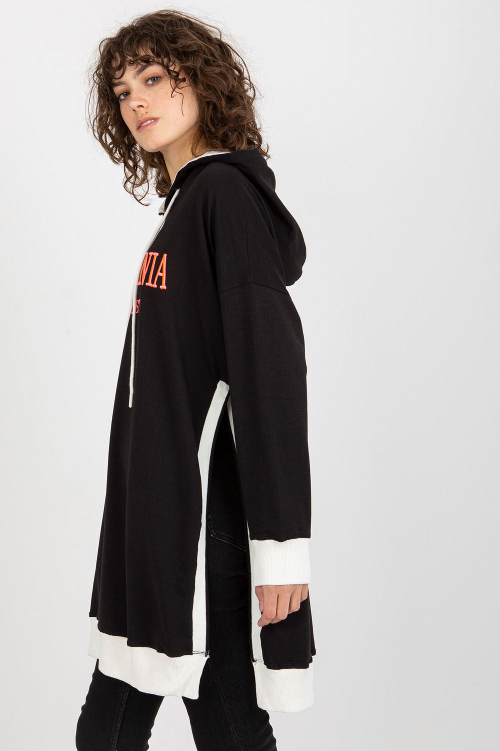 T-shirt femme Factory Price Sweatshirt Sweatshirt — noir