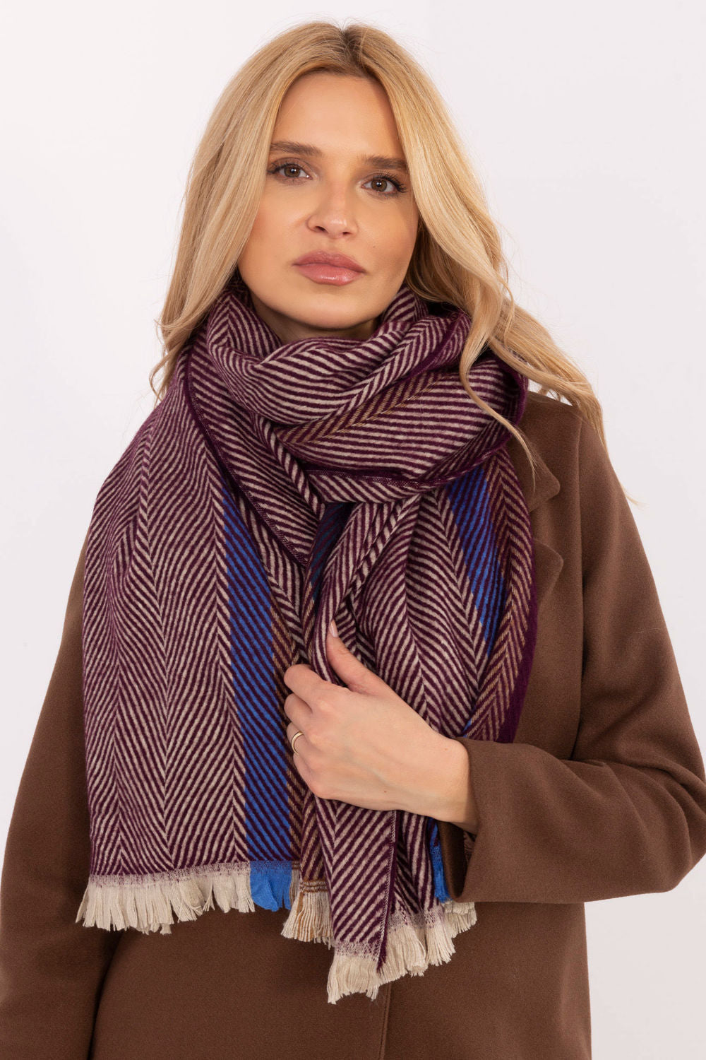 Châle femme AT — rouge