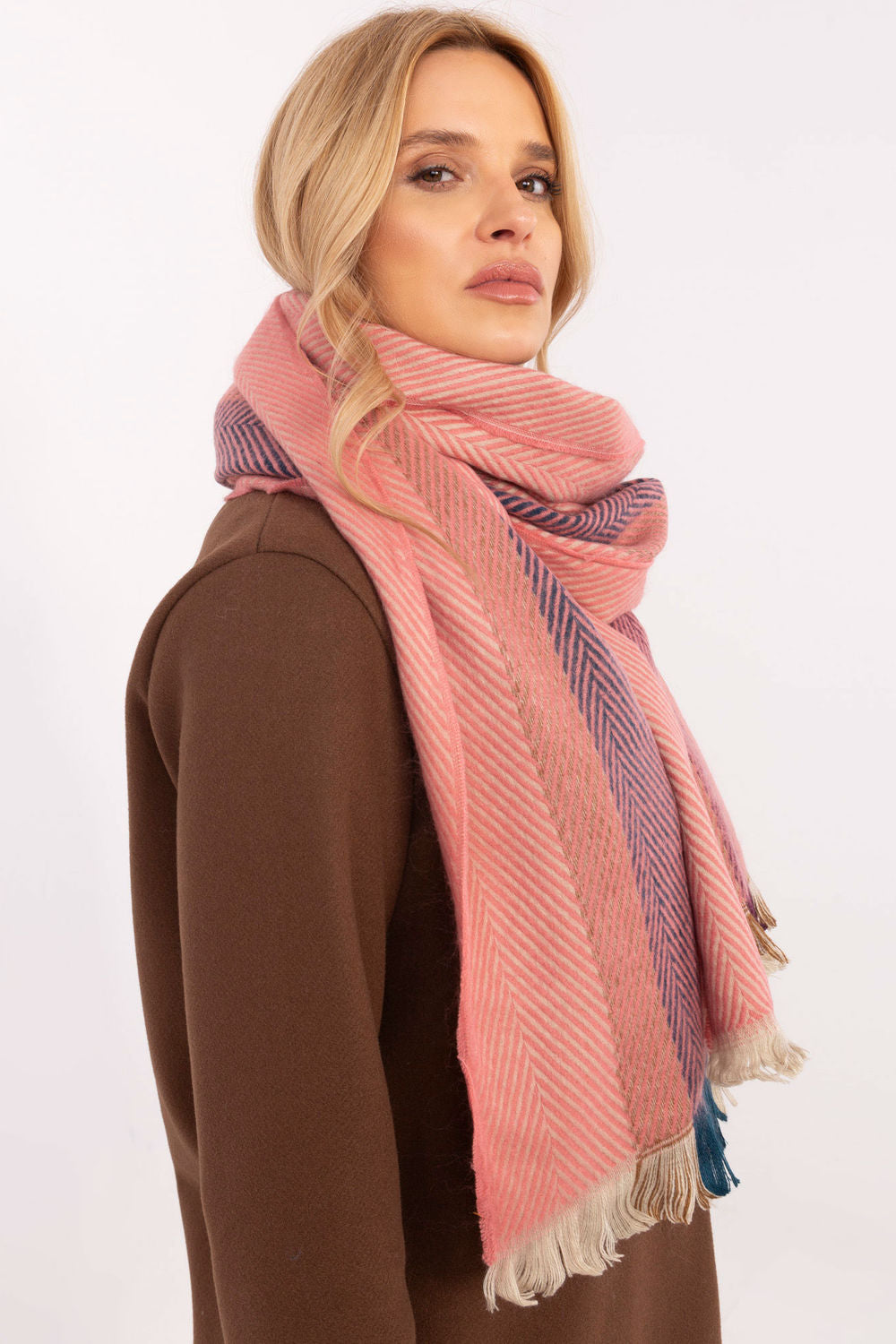 Châle femme AT — orange