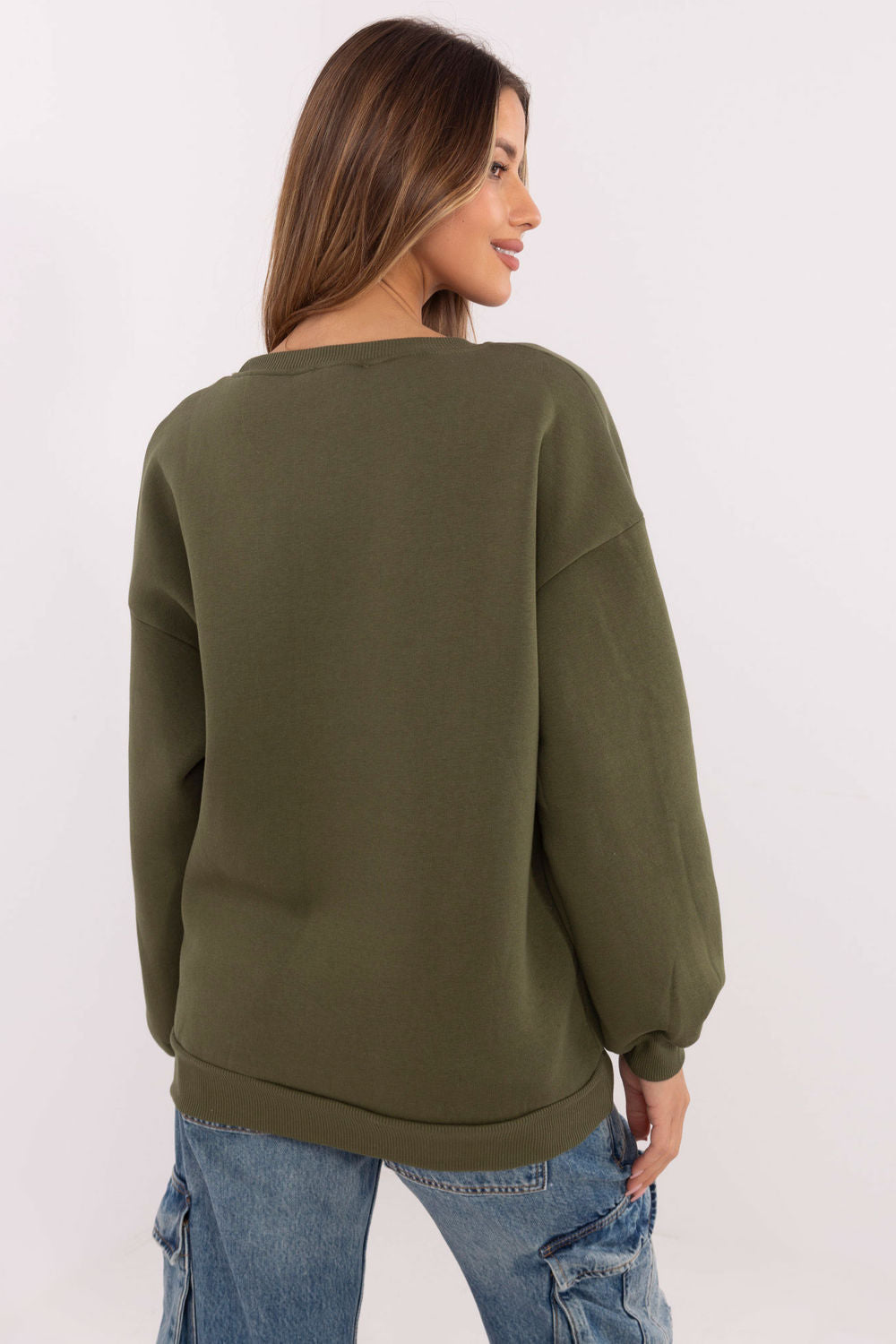 T-shirt femme Factory Price Sweatshirt Sweatshirt — vert