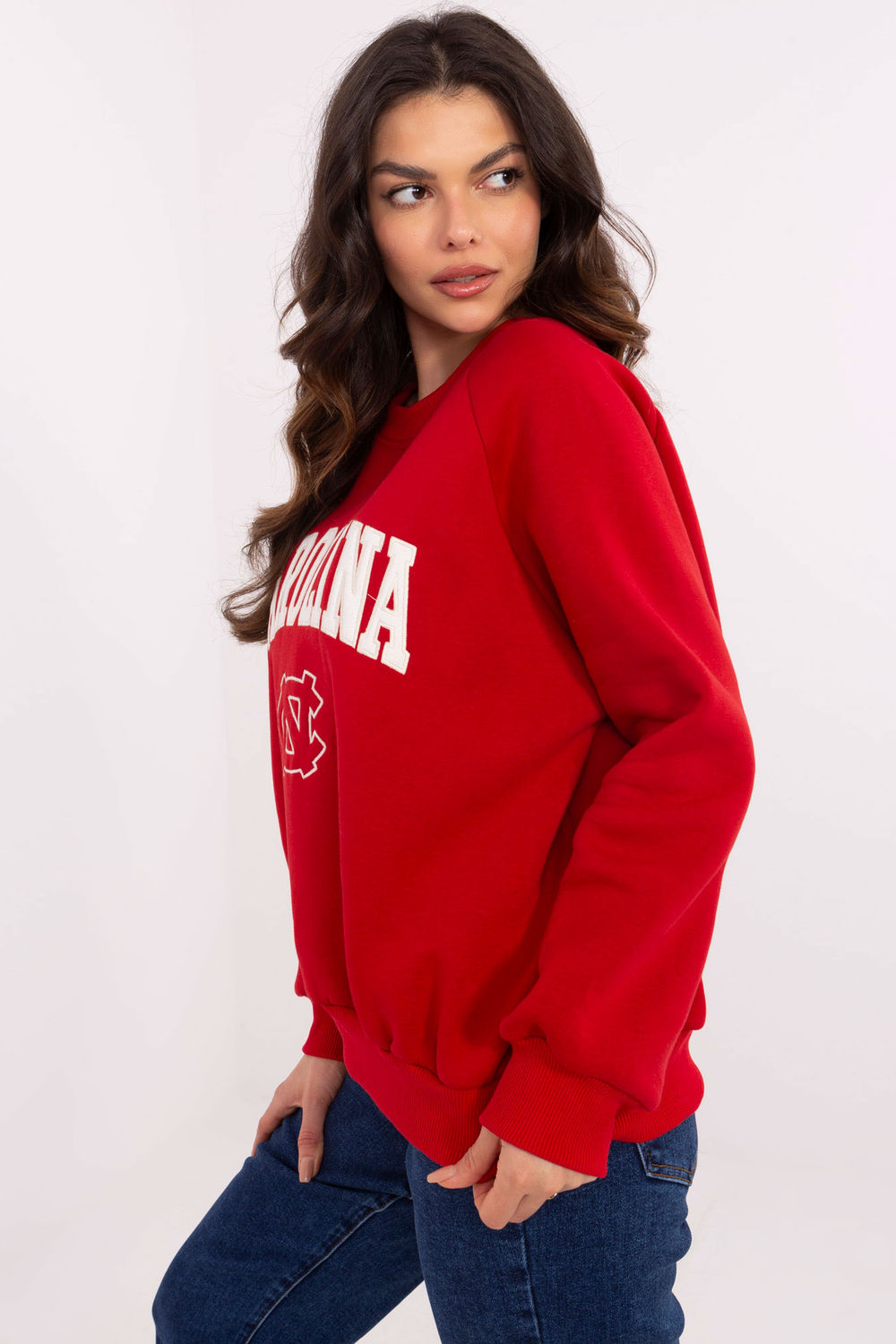 T-shirt femme Factory Price Sweatshirt Sweatshirt — rouge