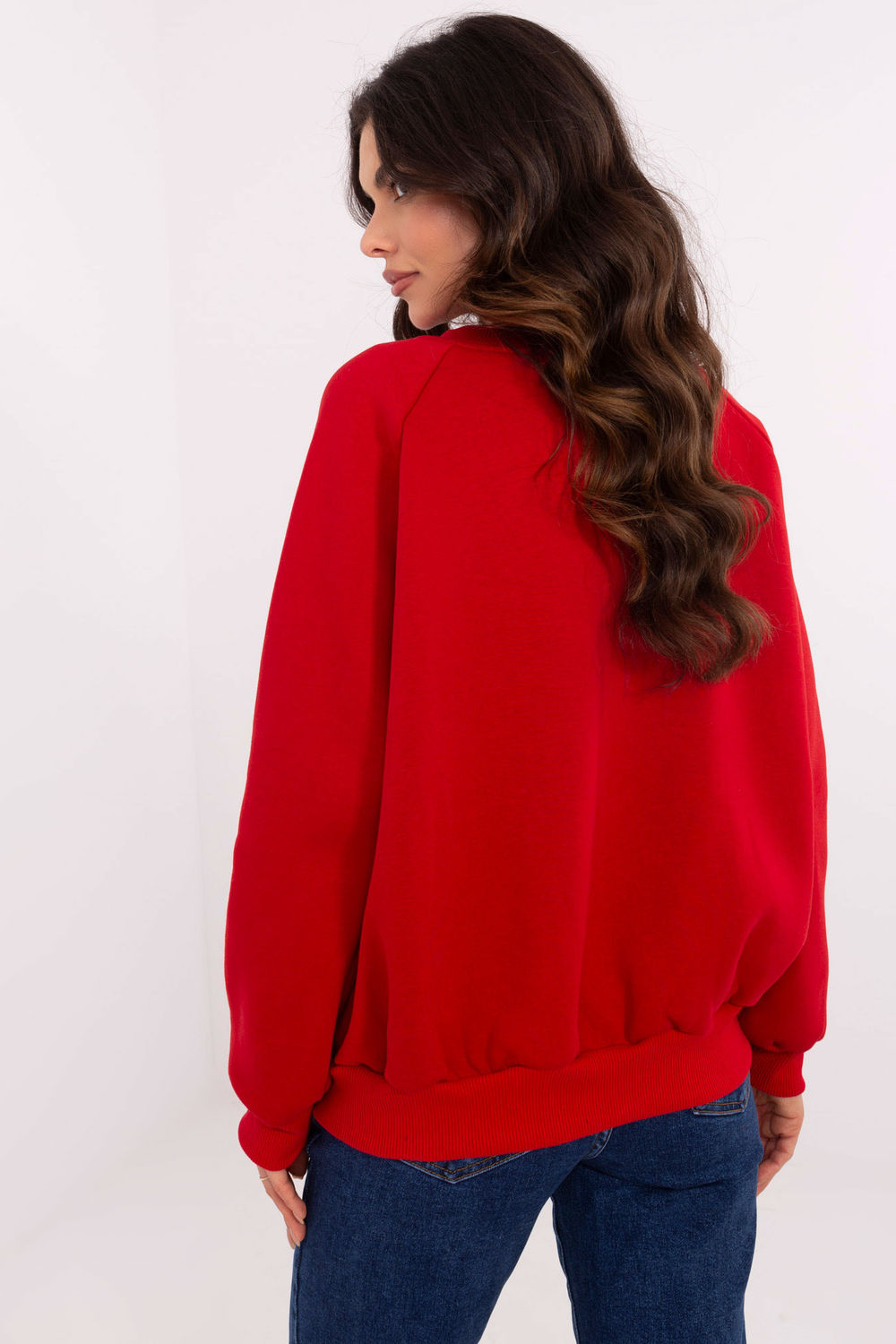 T-shirt femme Factory Price Sweatshirt Sweatshirt — rouge