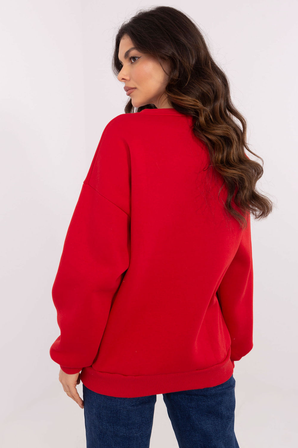 T-shirt femme Factory Price Sweatshirt Sweatshirt — rouge