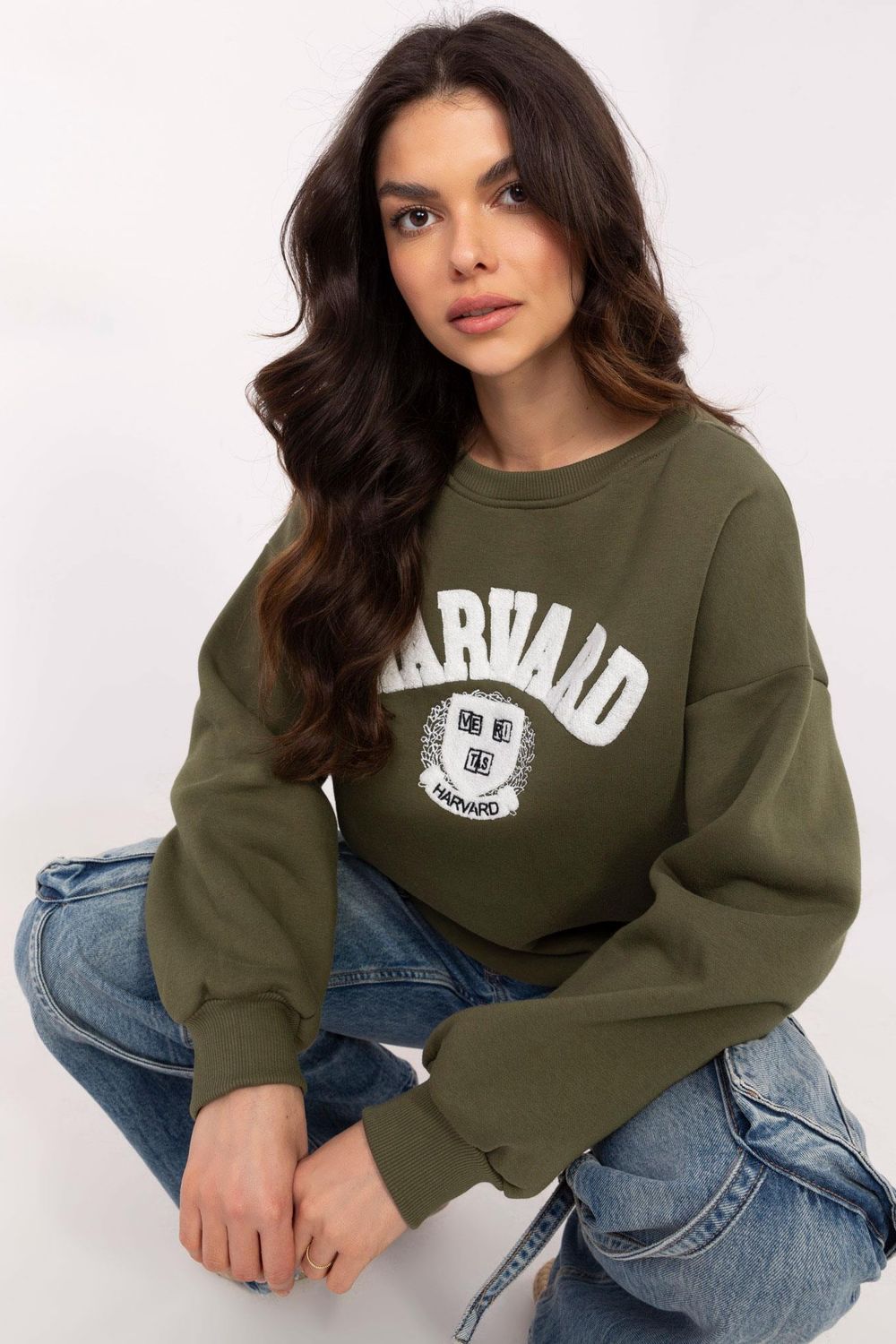 T-shirt femme Factory Price Sweatshirt Sweatshirt — vert