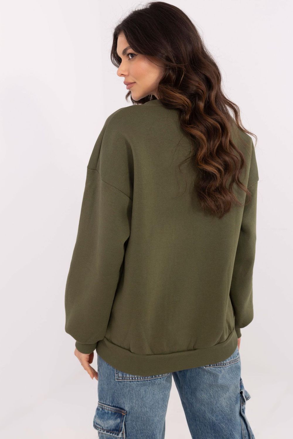 T-shirt femme Factory Price Sweatshirt Sweatshirt — vert
