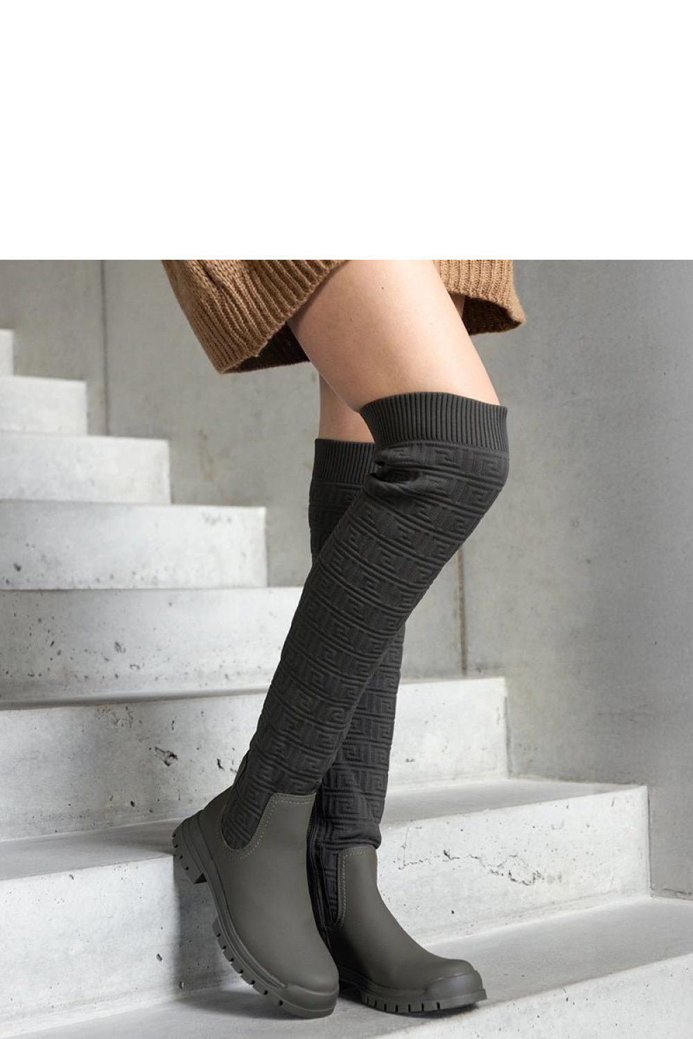 Bottes femme Solea Cuissardes Cuissardes — vert