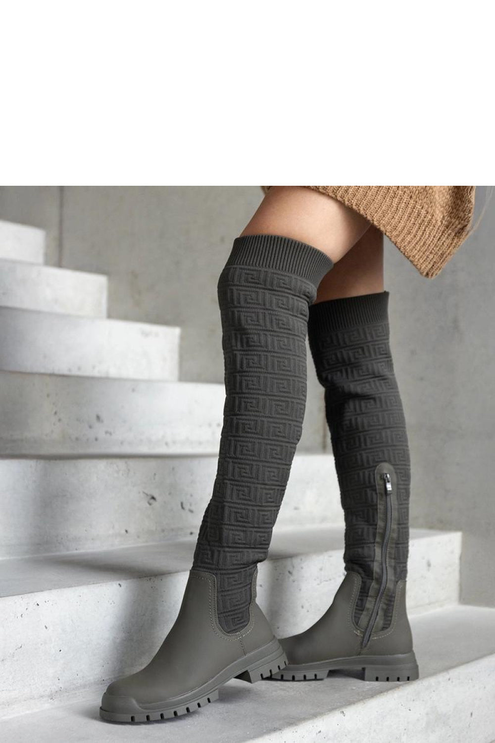 Bottes femme Solea Cuissardes Cuissardes — vert