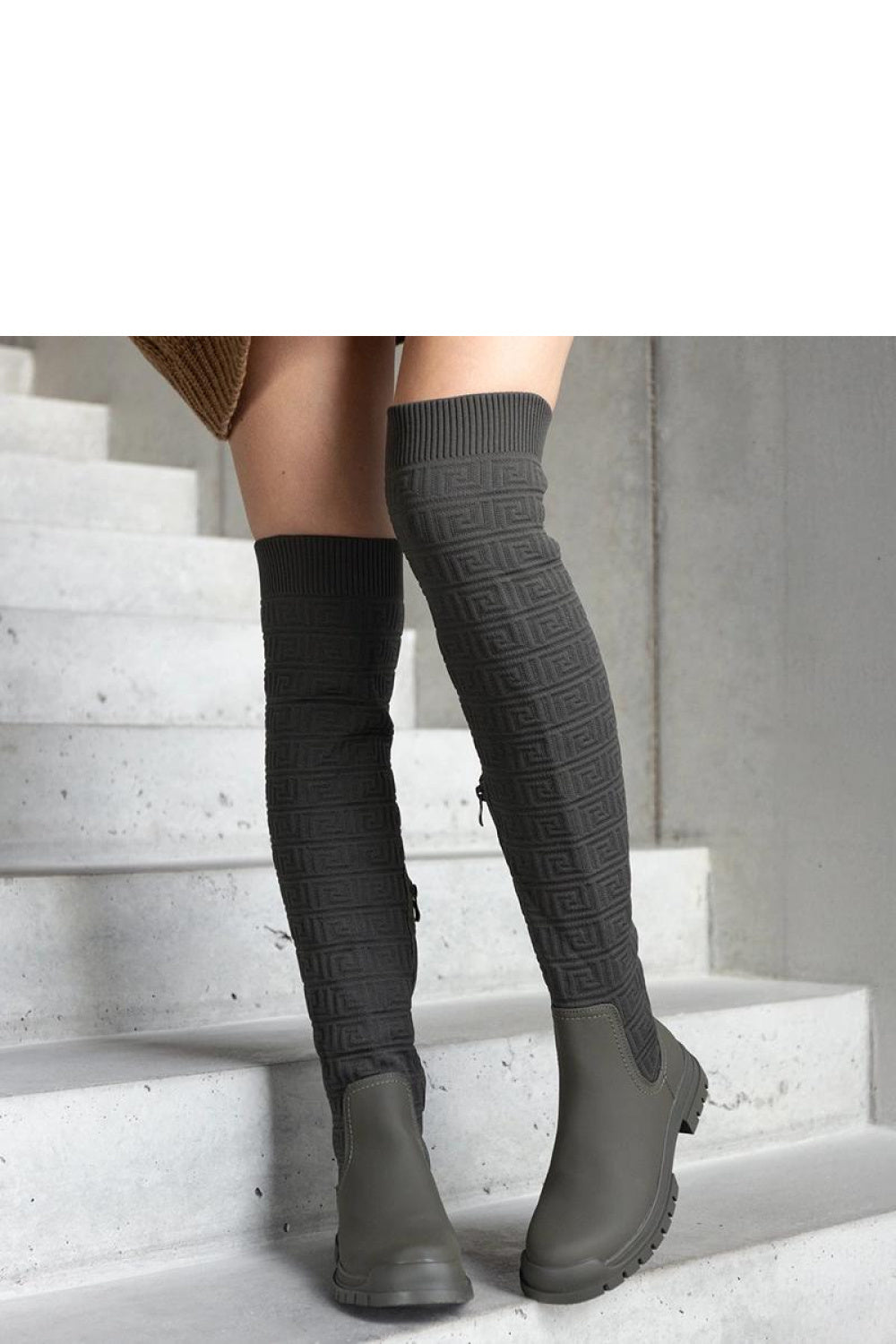 Bottes femme Solea Cuissardes Cuissardes — vert