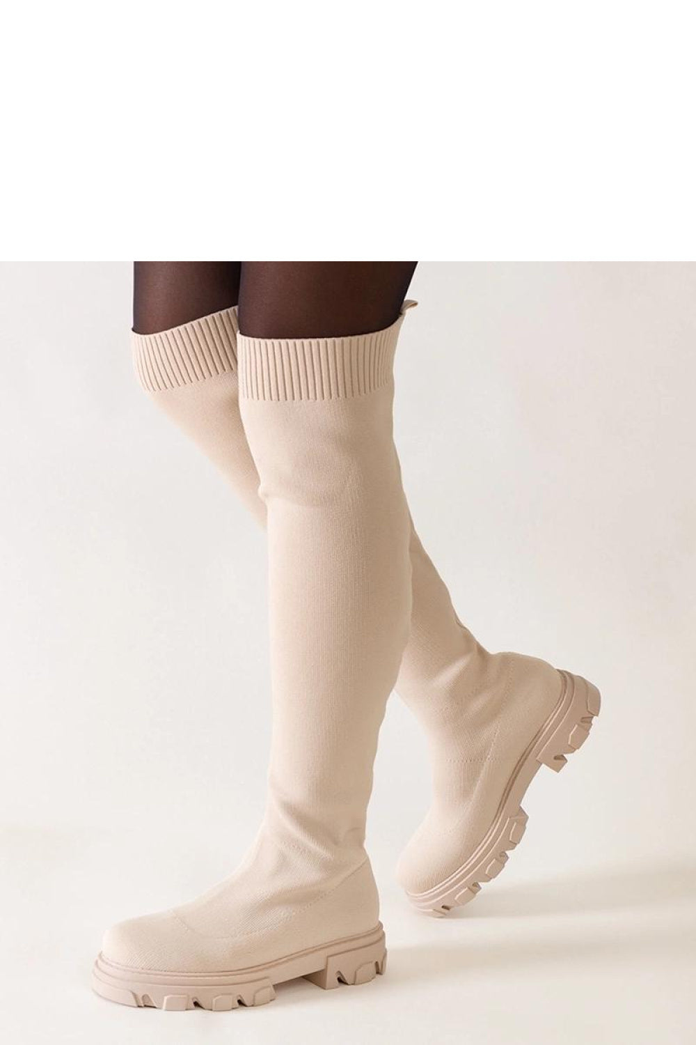 Bottes femme Solea À Talons À — beige