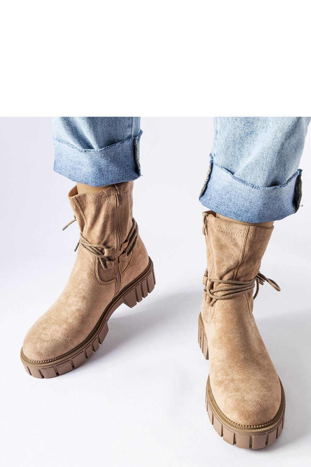 Bottes femme Solea — beige