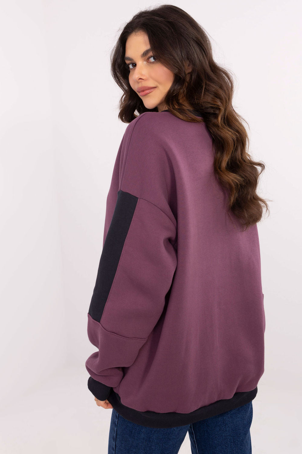 T-shirt femme Factory Price Sweatshirt Sweatshirt — violet