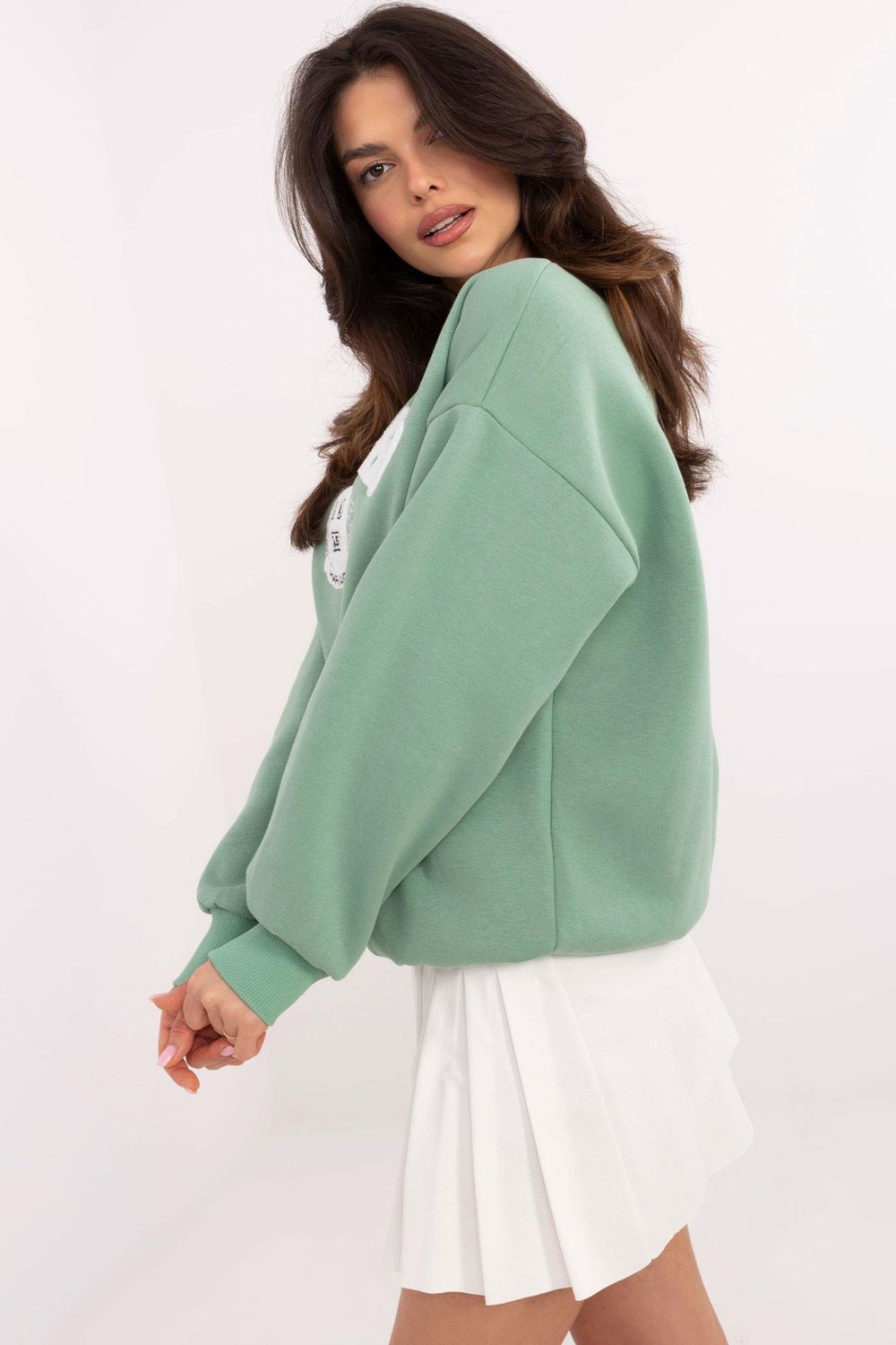 T-shirt femme Factory Price Sweatshirt Sweatshirt — vert