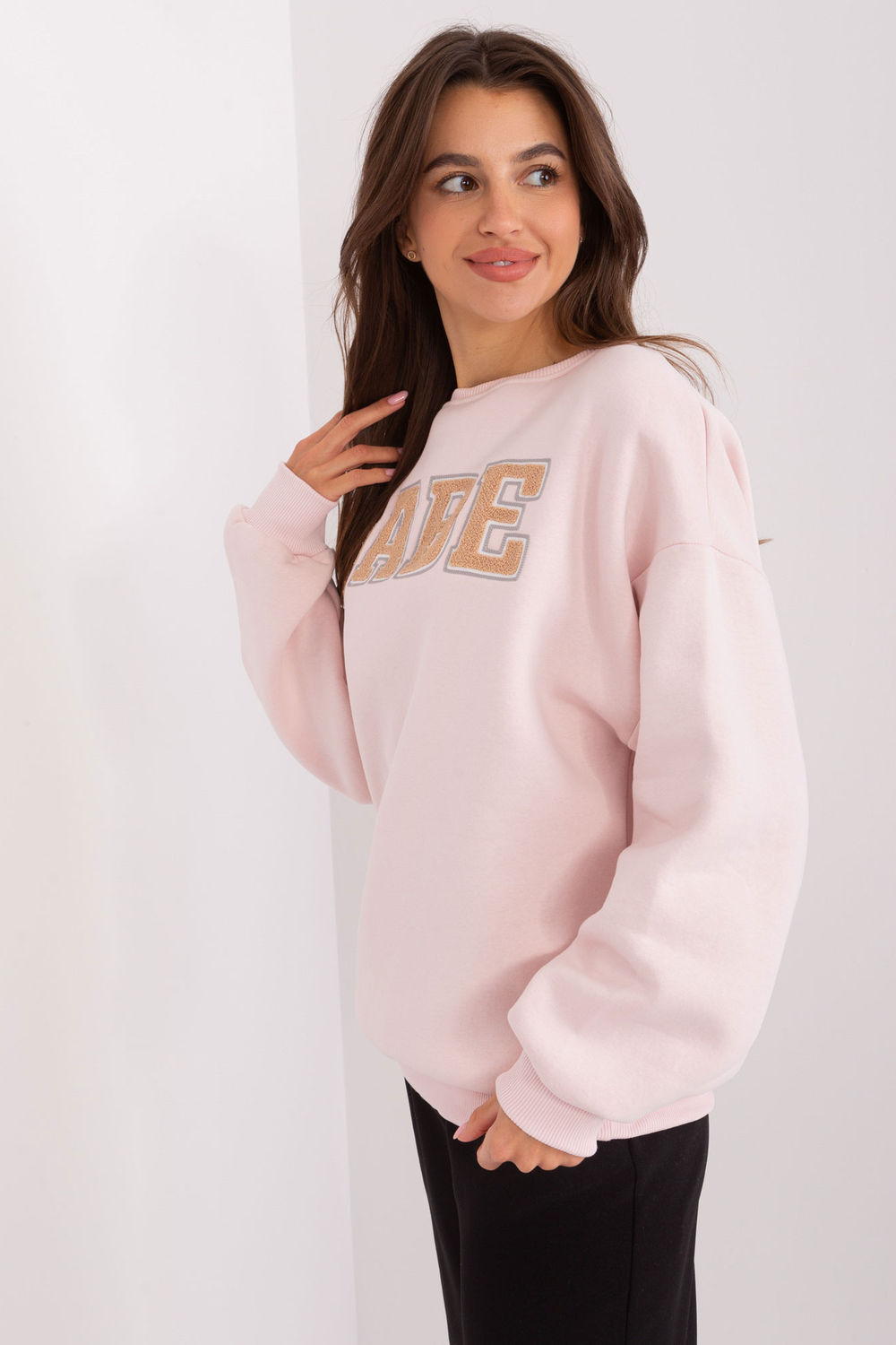 T-shirt femme Factory Price Sweatshirt Sweatshirt — rosé