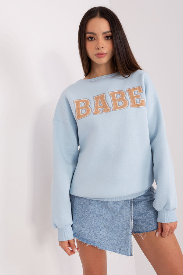 T-shirt femme Factory Price Sweatshirt Sweatshirt — bleu