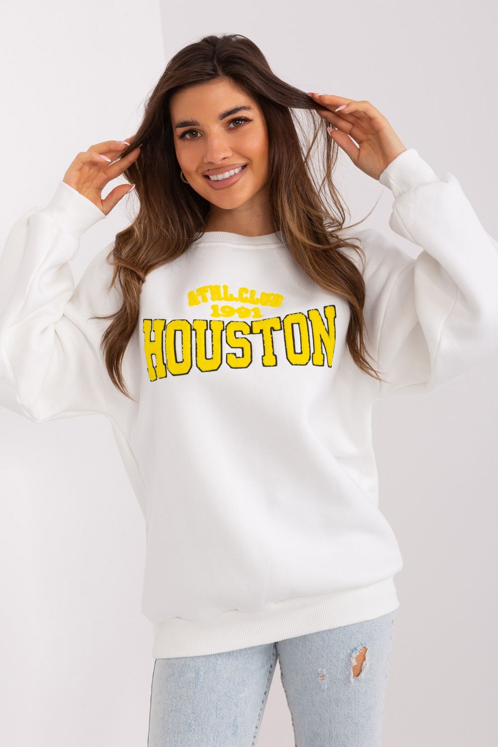 T-shirt femme Factory Price Sweatshirt Sweatshirt — beige