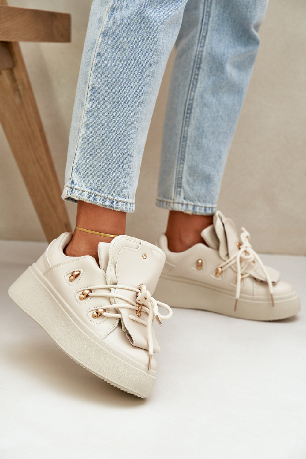 Chaussures de sport femme Step in style — beige