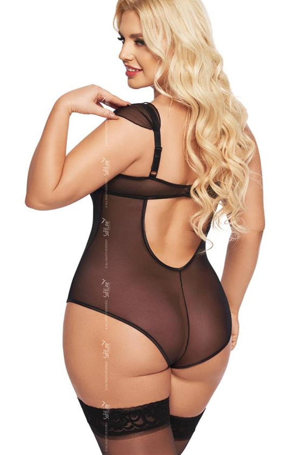 Corset femme SoftLine Collection — noir