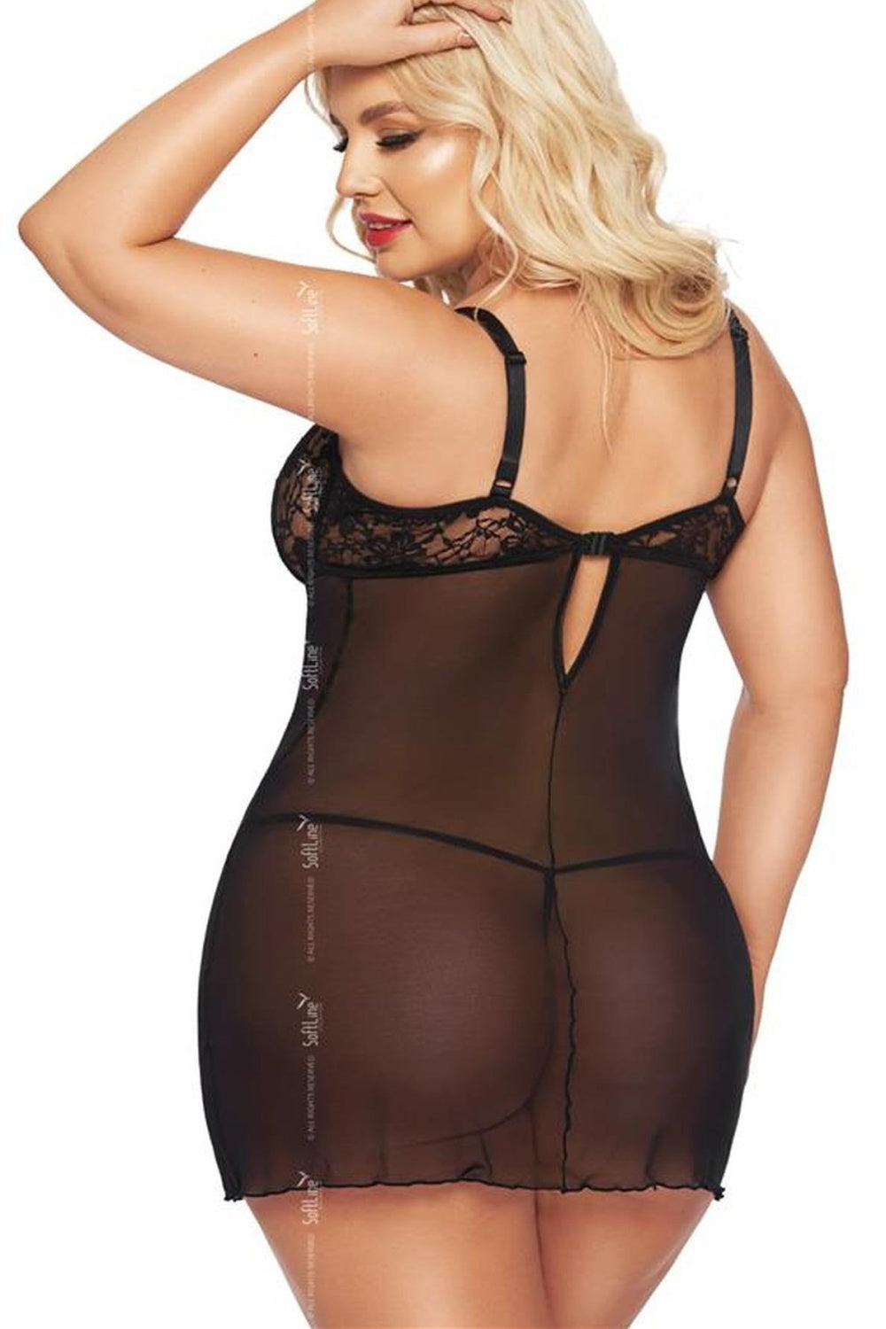 Ensemble lingerie femme SoftLine Collection L Ensemble Sexy — noir