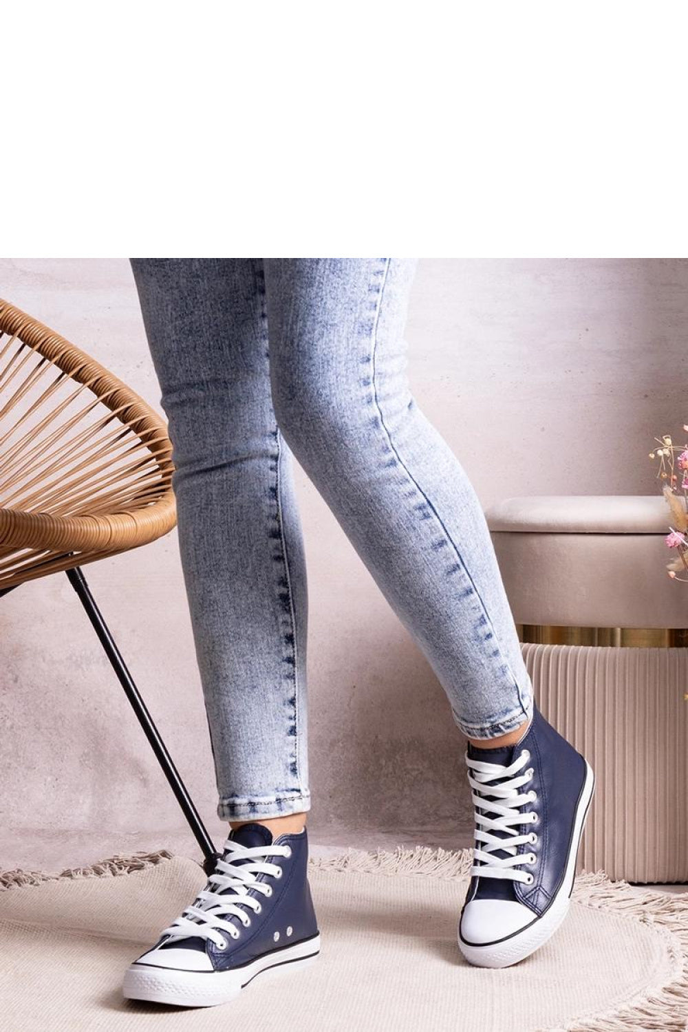 Baskets femme Solea — bleu