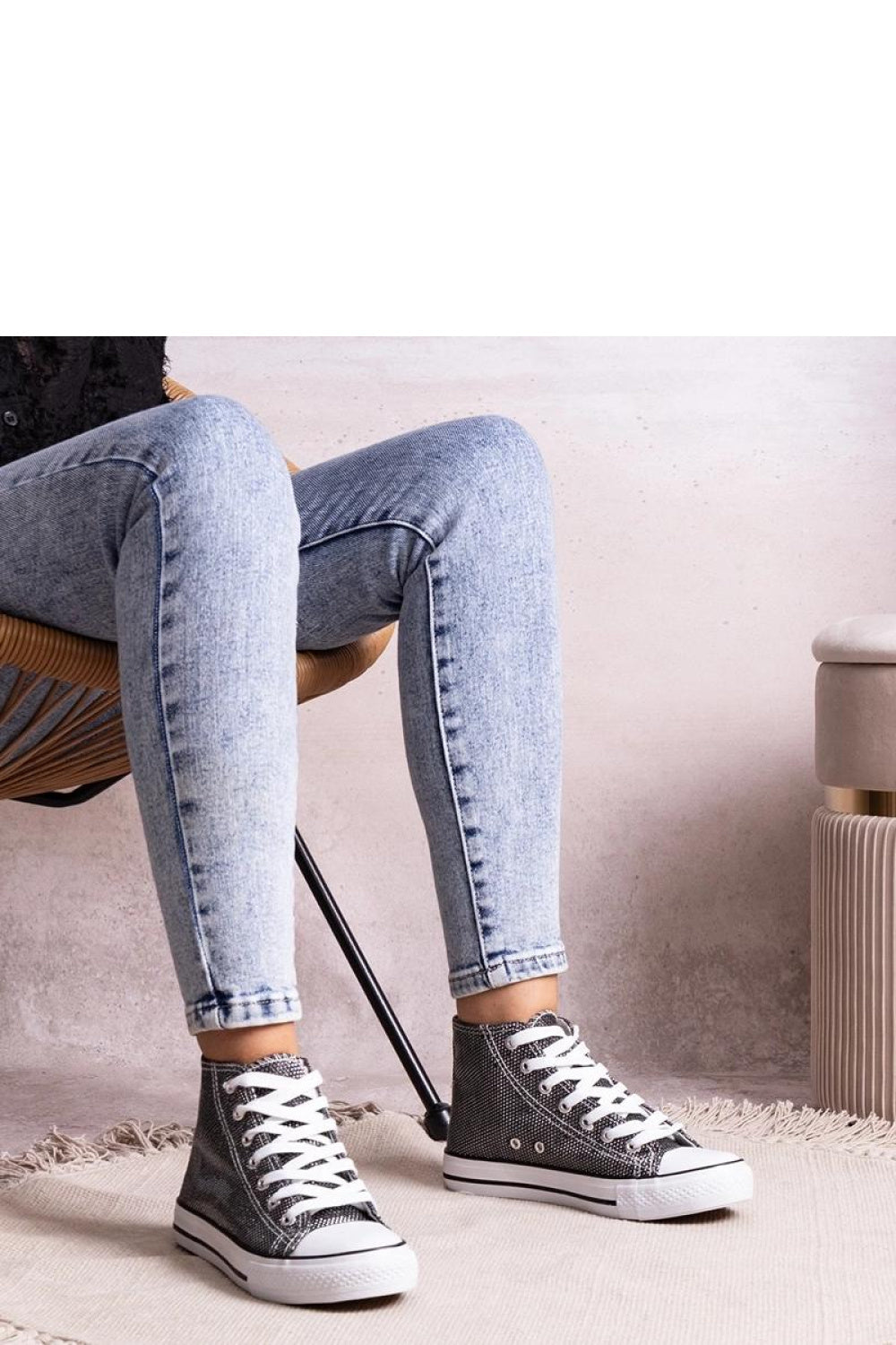 Baskets femme Solea — noir