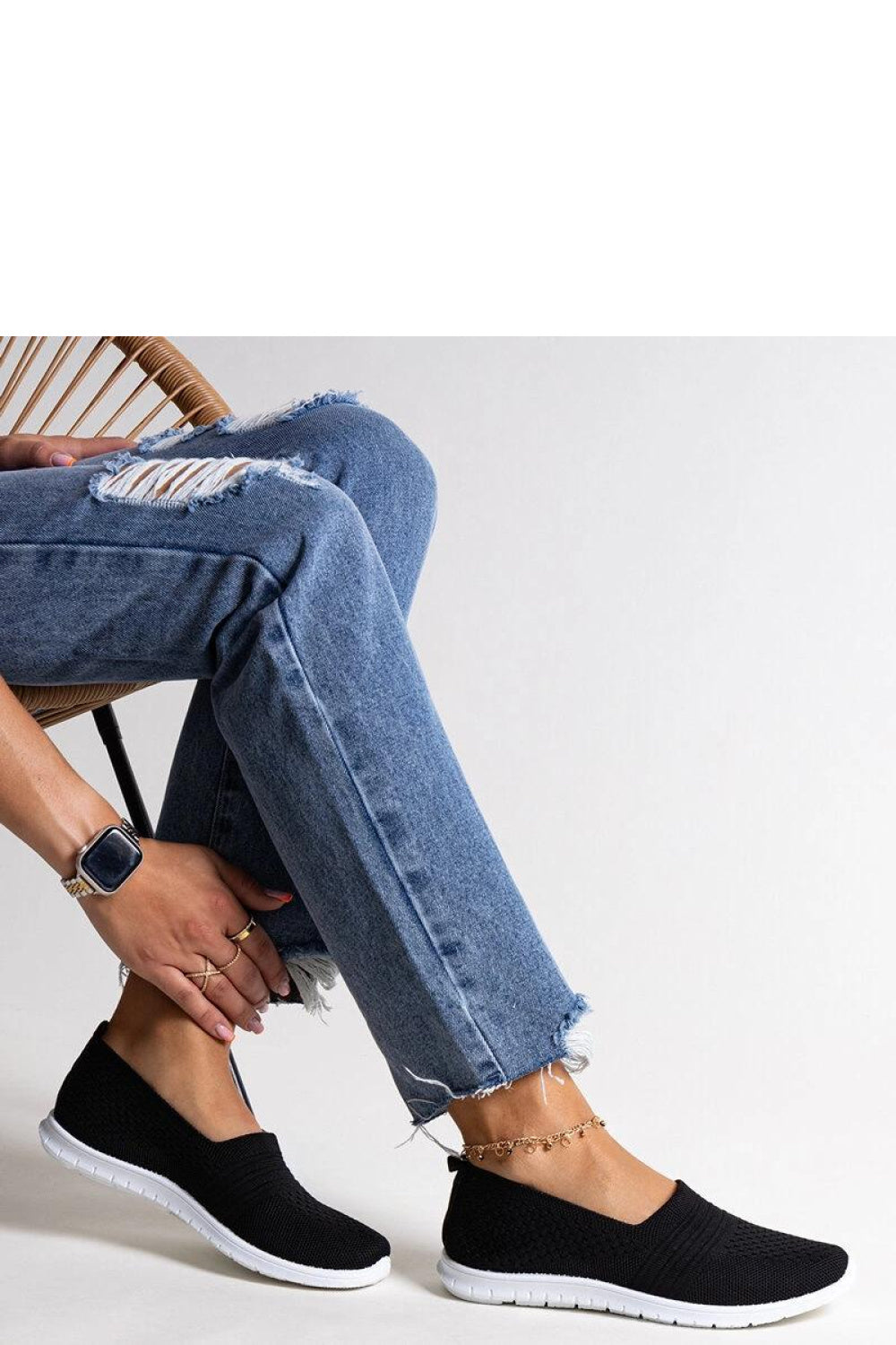 Baskets femme Solea — noir