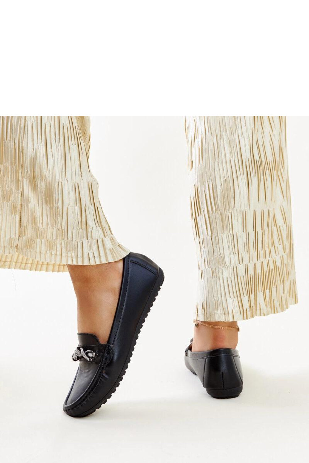 Moccasins femme Solea — noir