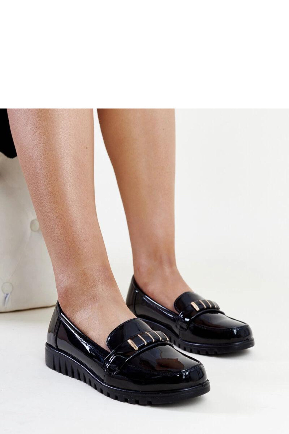 Moccasins femme Solea — noir
