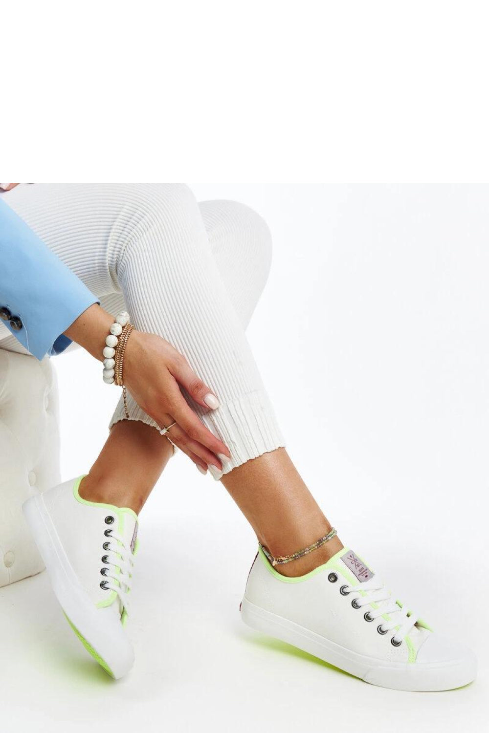Baskets femme Solea — blanc