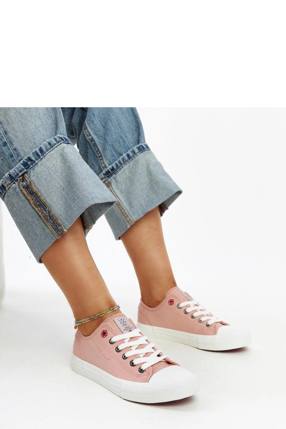 Baskets femme Solea — rosé