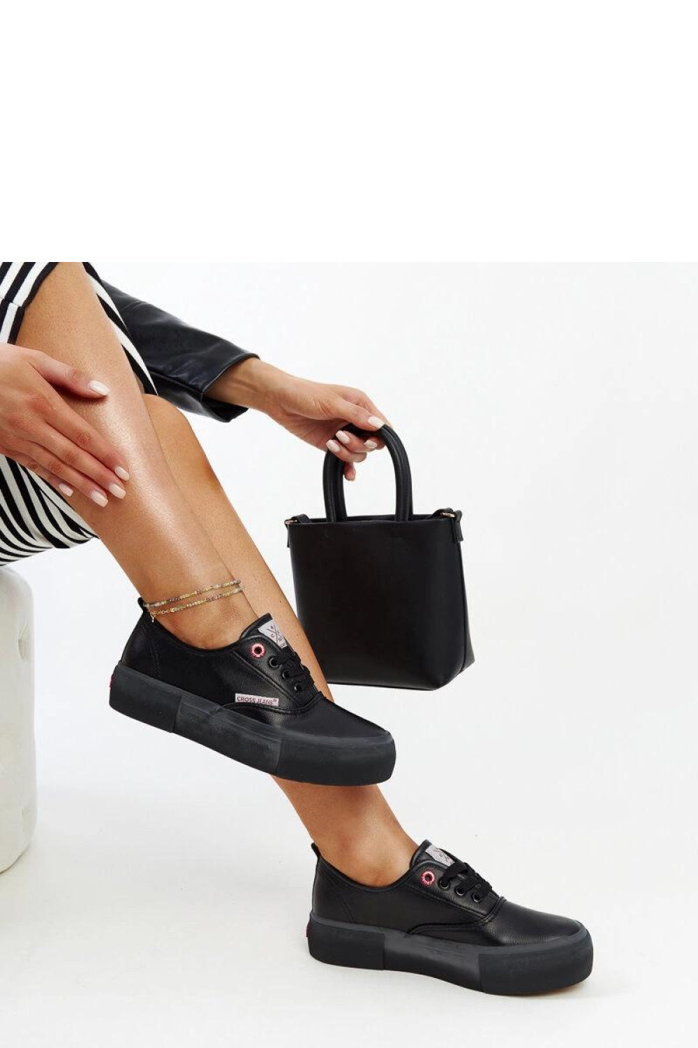 Baskets femme Solea — noir