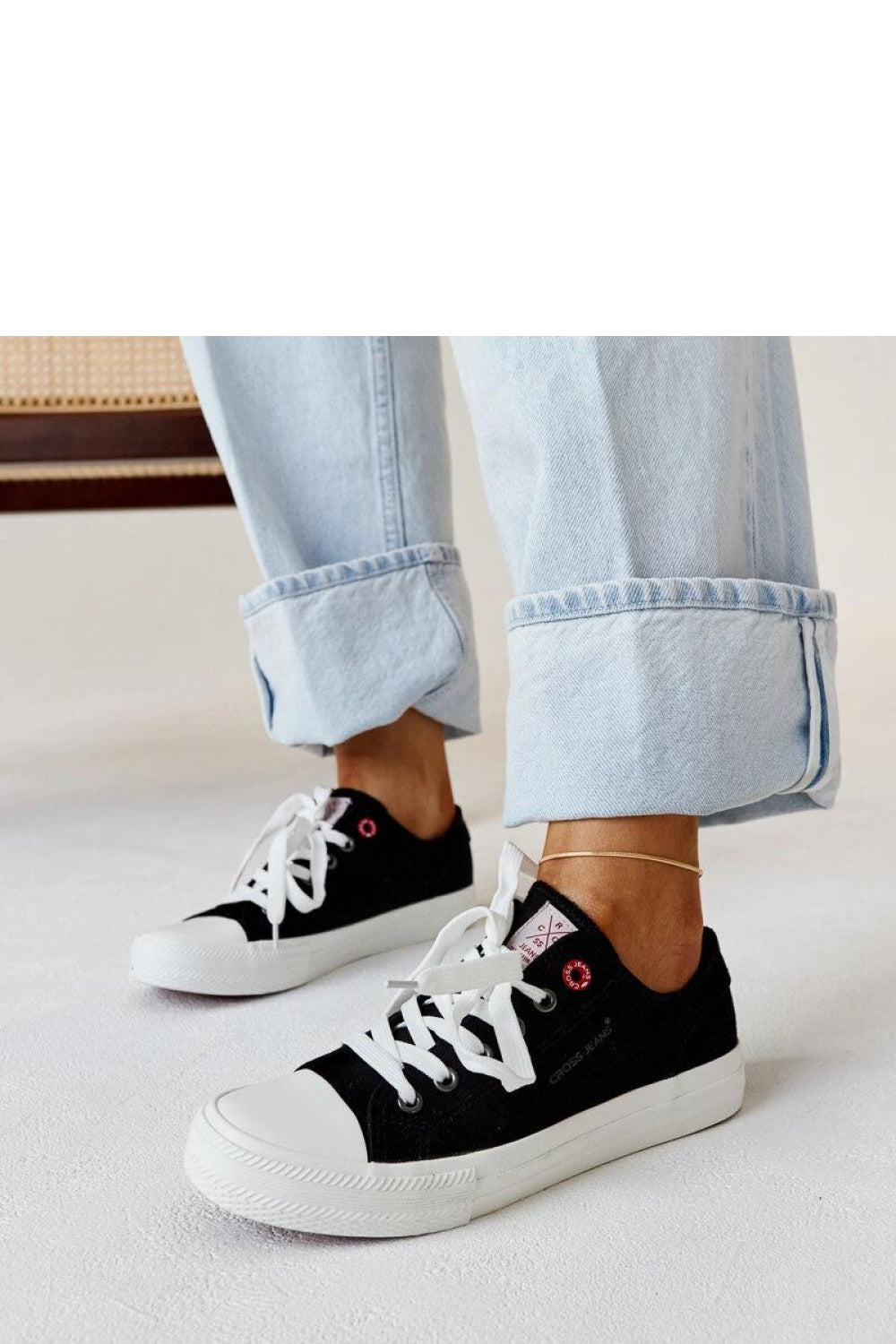 Baskets femme Solea — noir